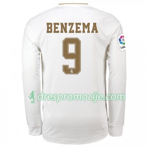 Real Madrid Dres Karim Benzema 9 Domaći 2019/20 Dugim Rukavima Real Madrid Dres Karim Benzema 9 Domaći 2019/20 Dugim Rukavima